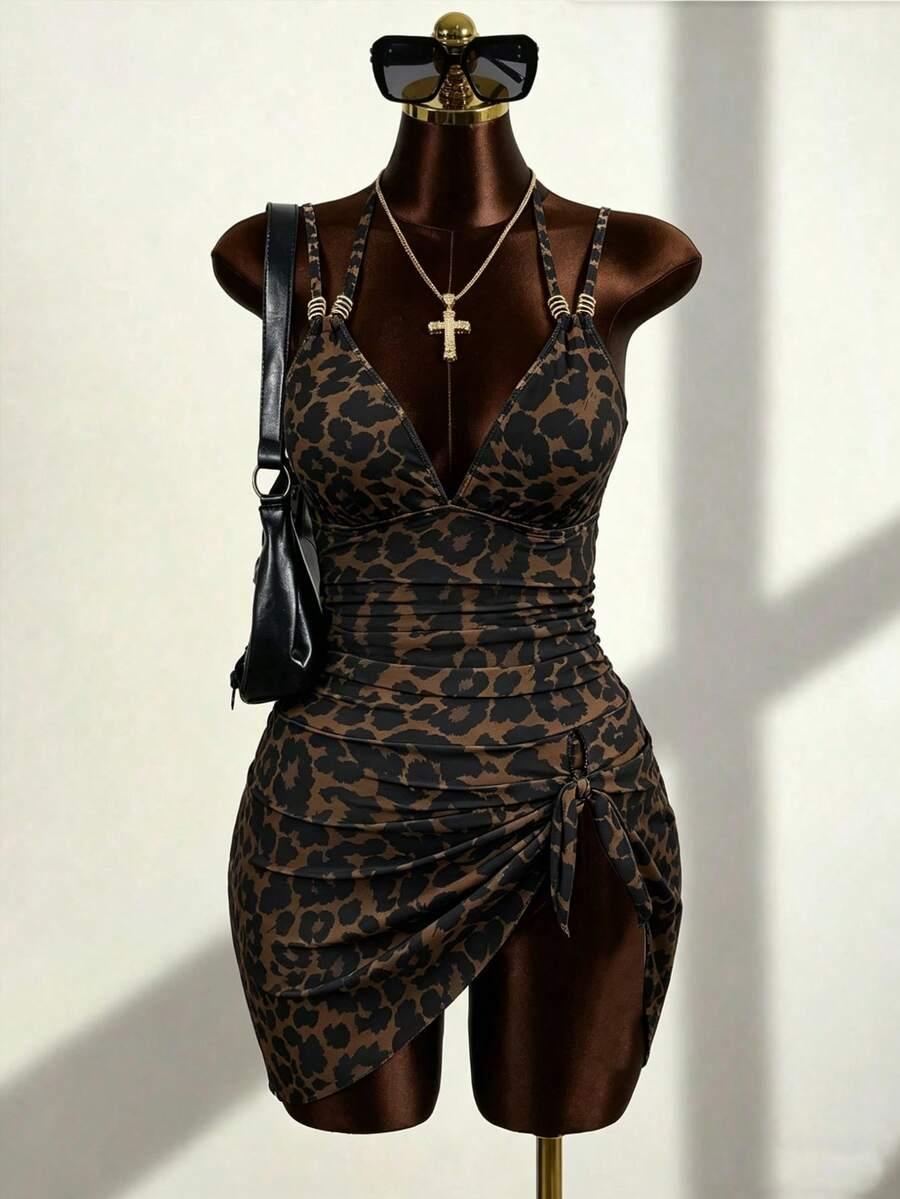 JEDNOCZĘŚCIOWY STRÓJ KĄPIELOWY ANIMAL PRINT