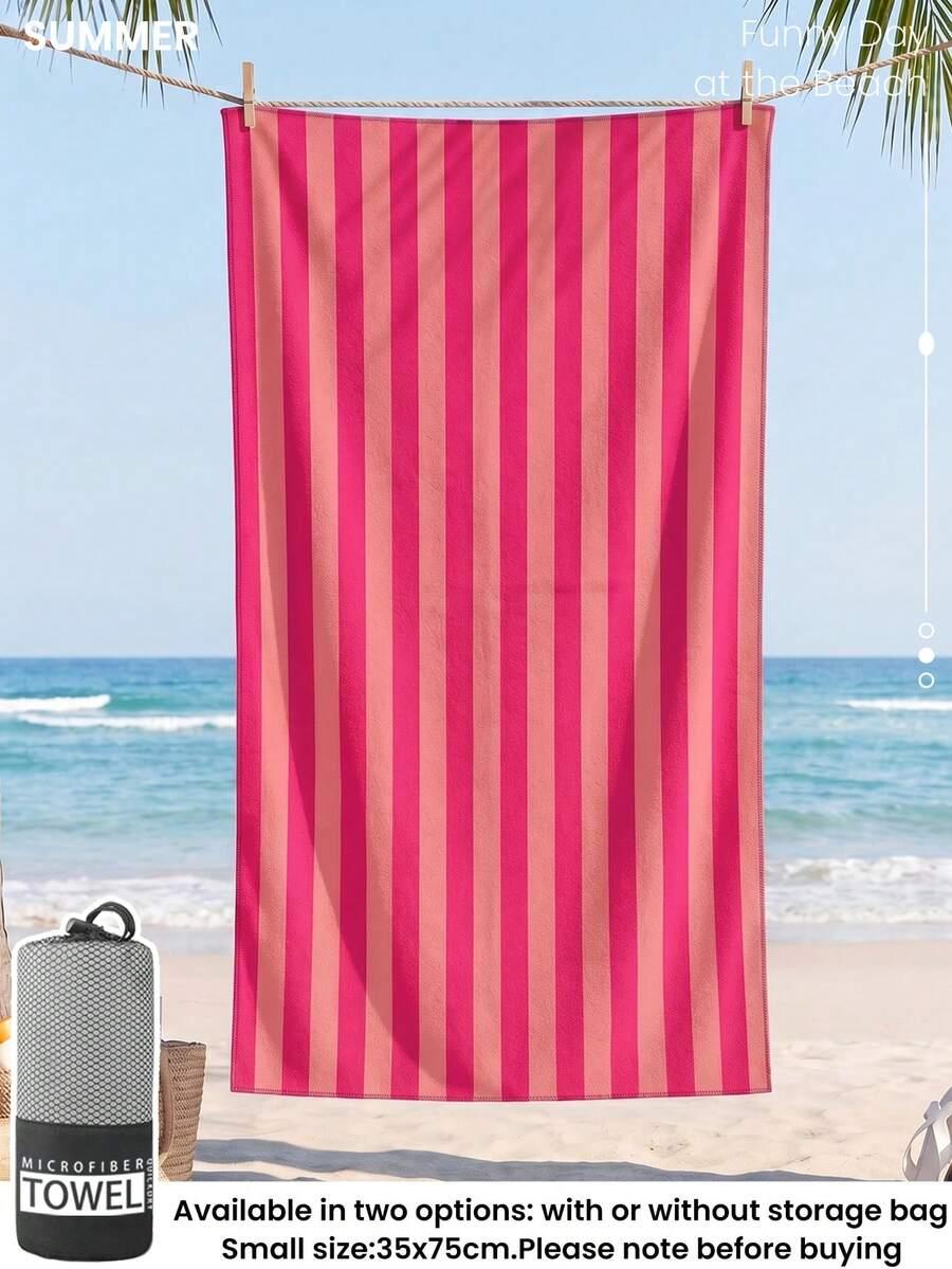 ręcznik plażowy wzór paski
