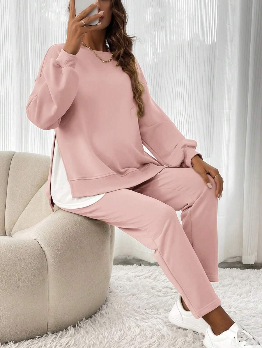 KOMPLET CIĄŻOWY BLUZA SPODNIE