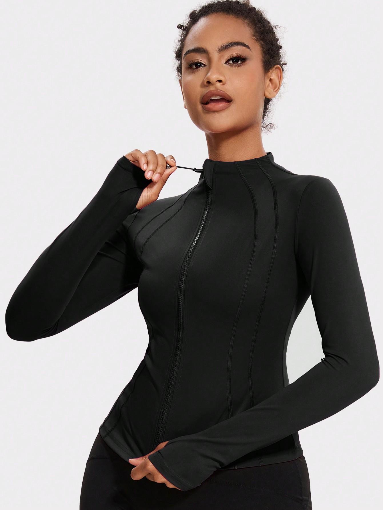 CZARNA BLUZA ZAMEK