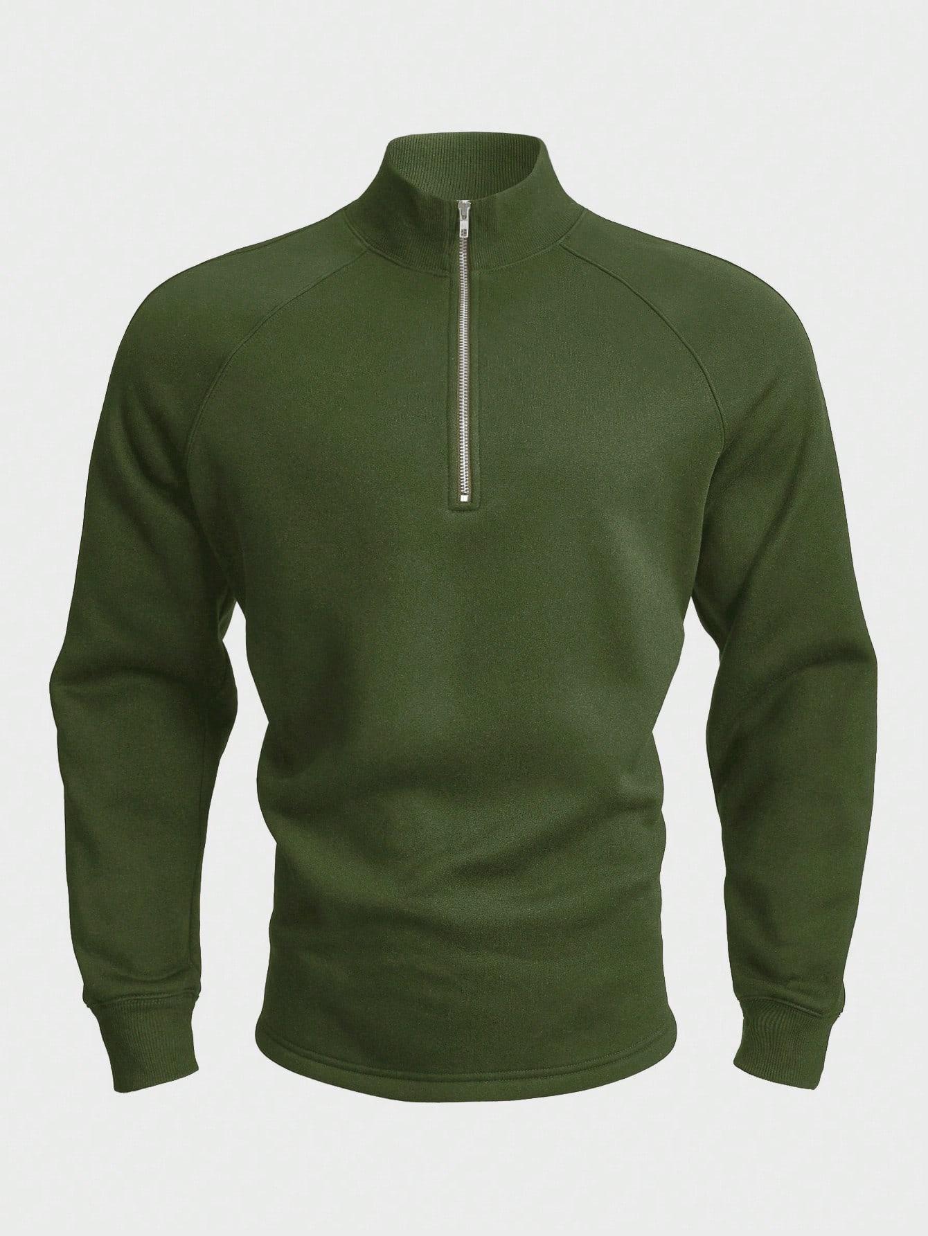 zielona bluza zamek