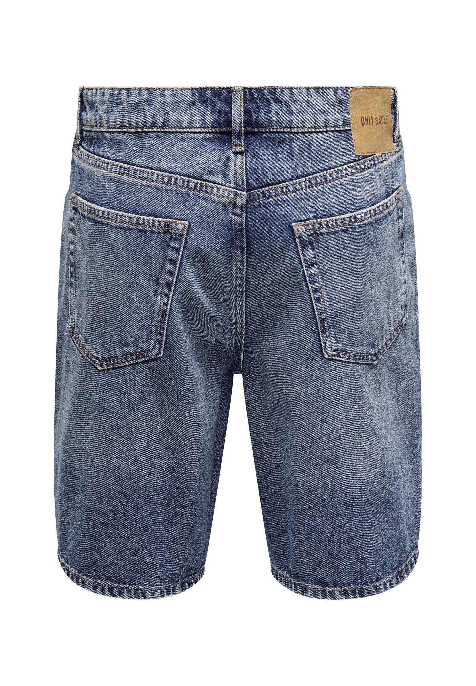 NIEBIESKIE SPODENKI JEANS
