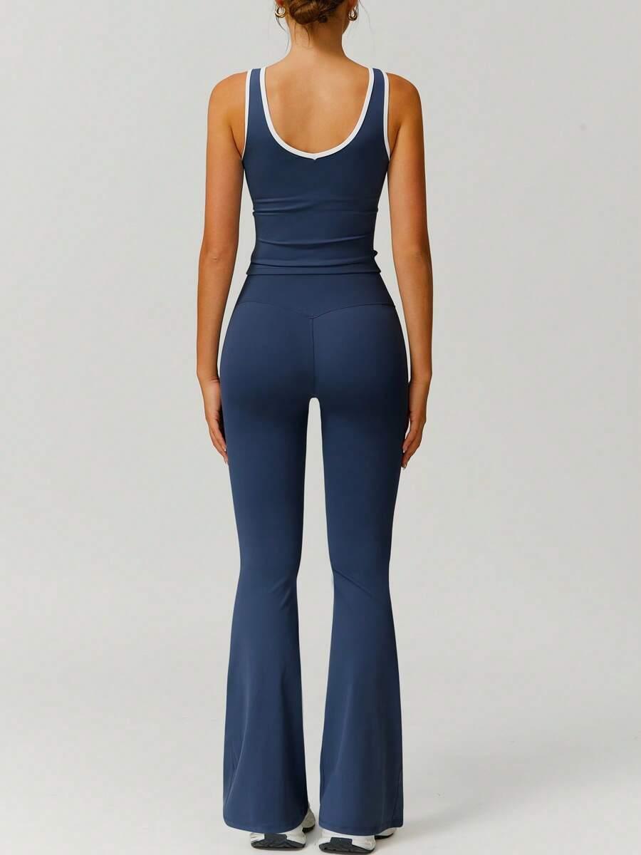komplet top legginsy