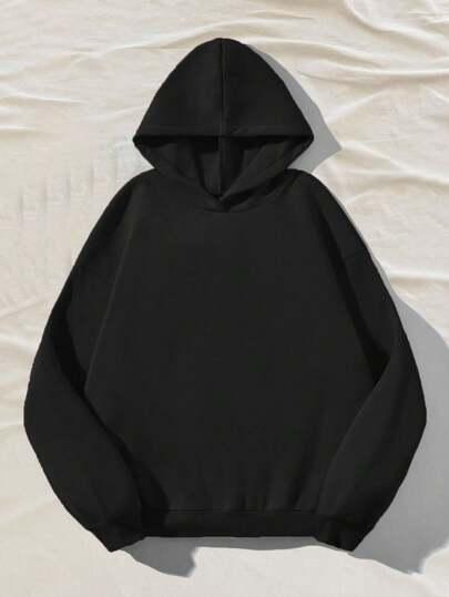 czarna bluza kaptur