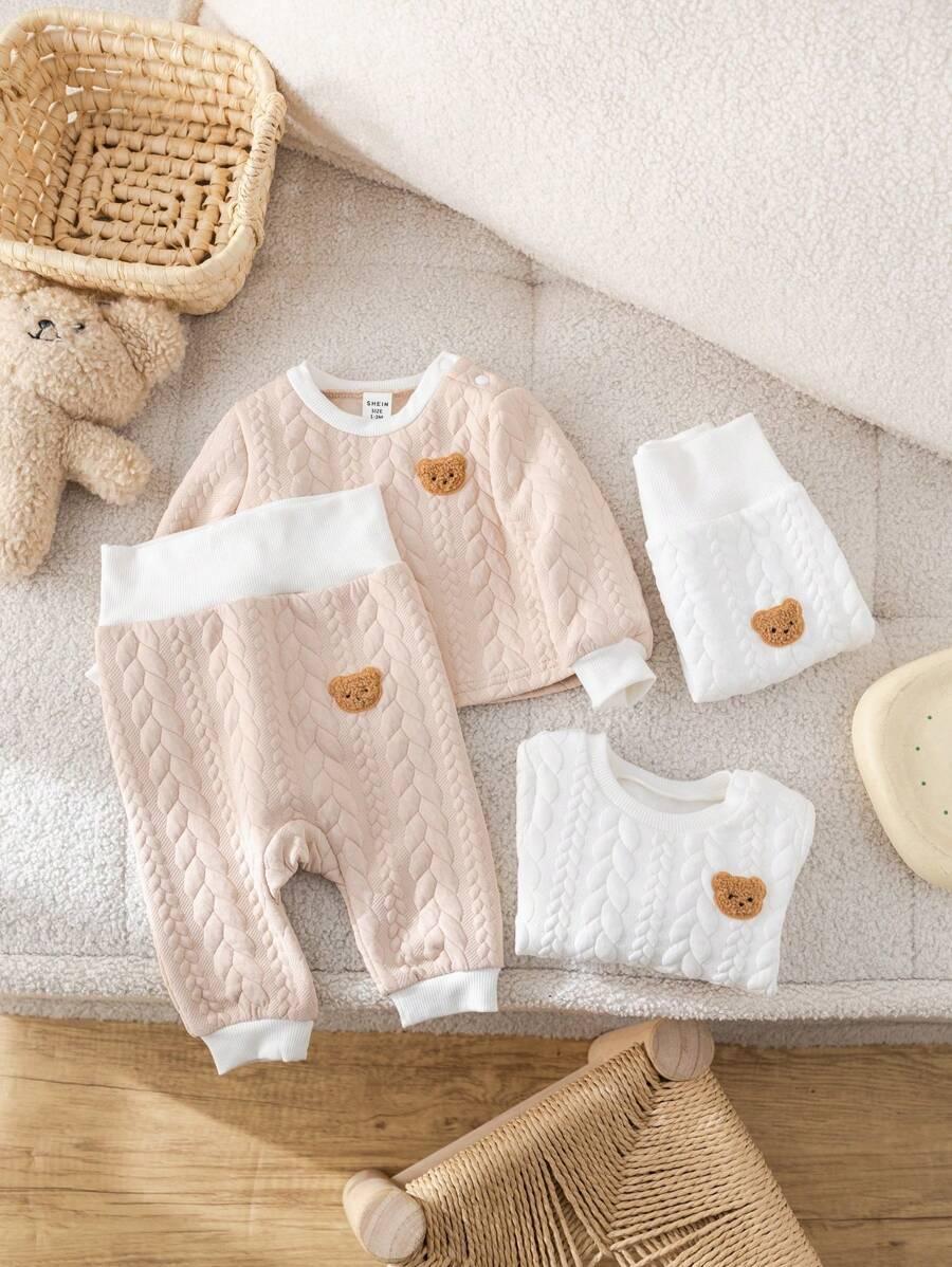 komplet spodnie bluzka 2-pack