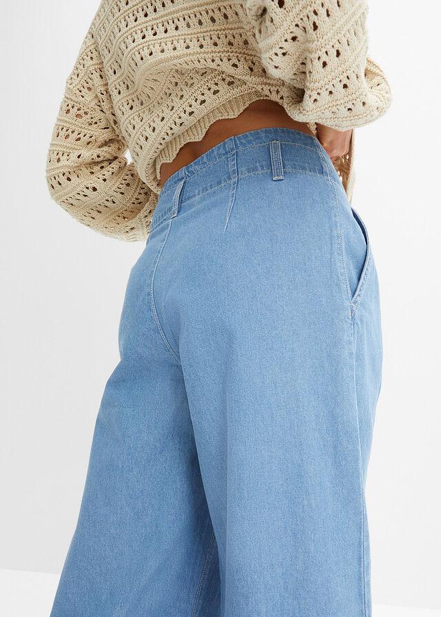NIEBIESKIE SPODNIE JEANS 