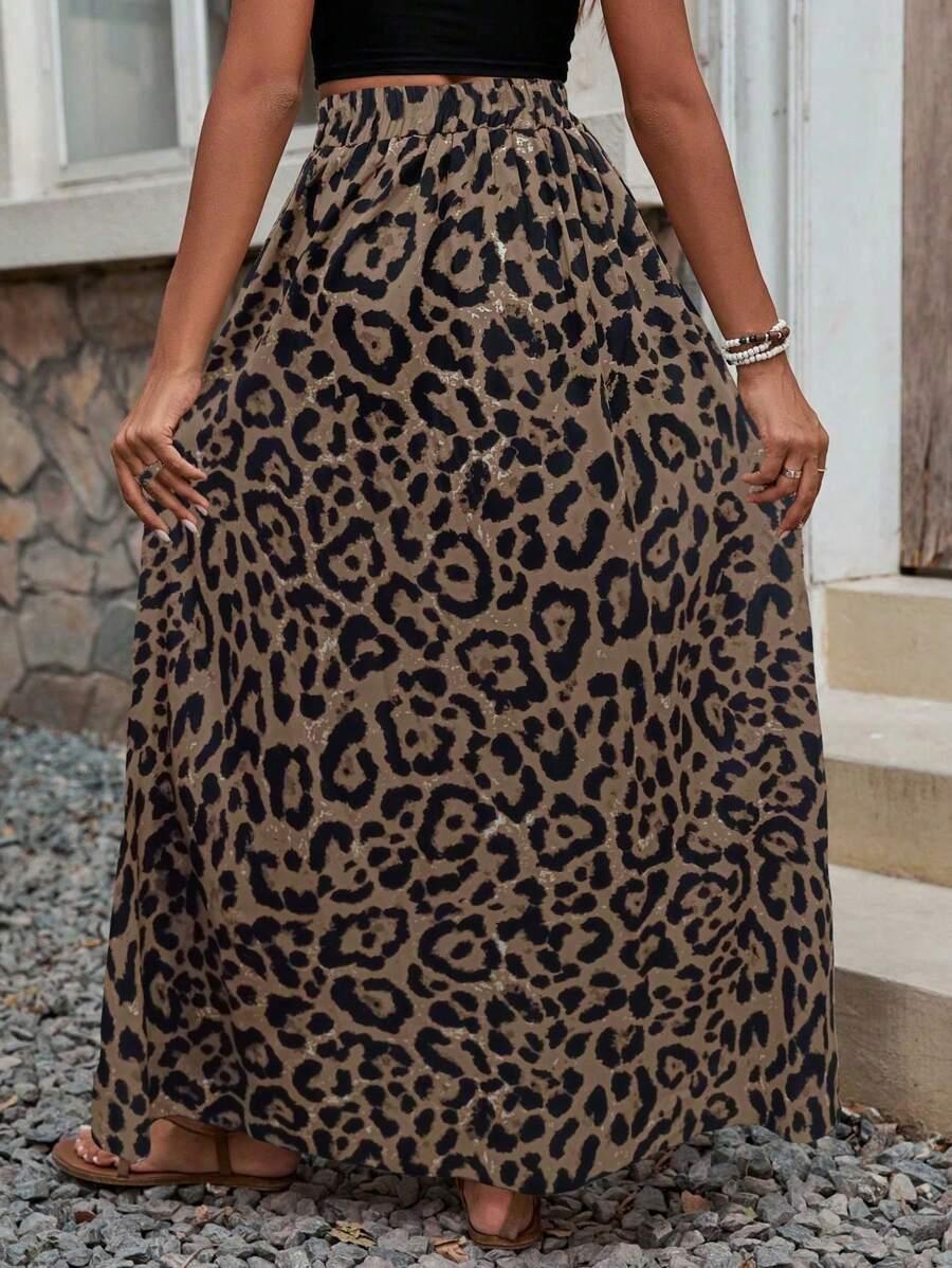 MAXI SPÓDNICA ANIMAL PRINT