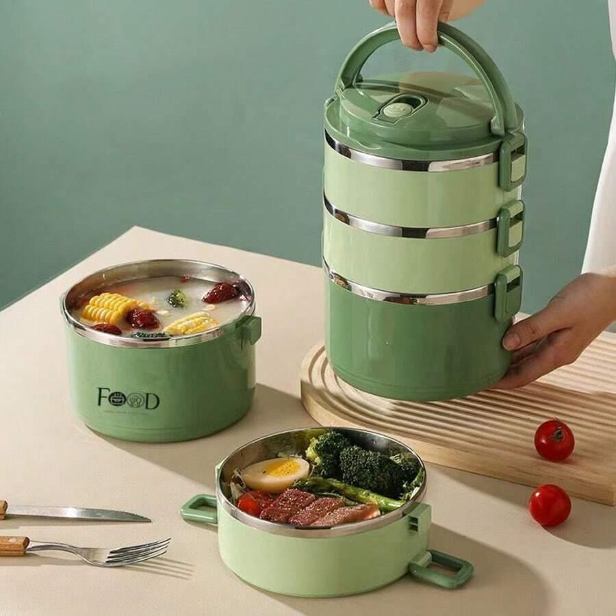 4-częściowy lunch box