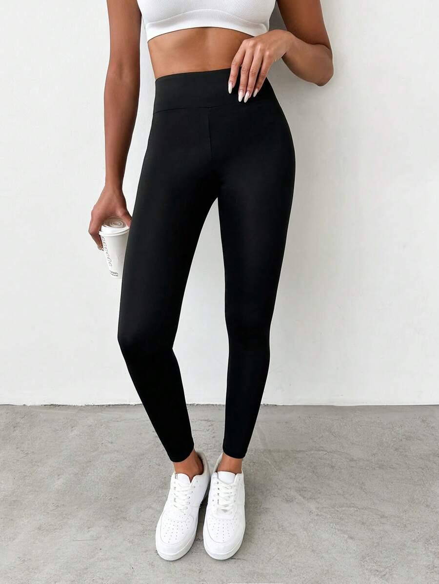 klasyczne legginsy wysoki stan 