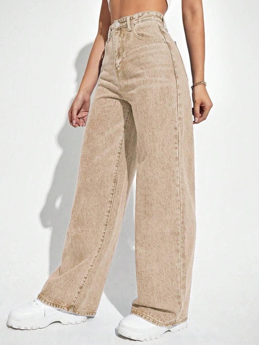 SPODNIE JEANS PROSTA NOGAWKA