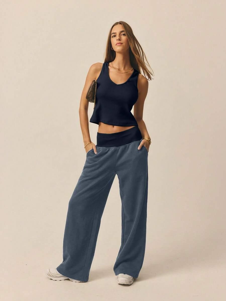 spodnie dresowe prosta nogawka