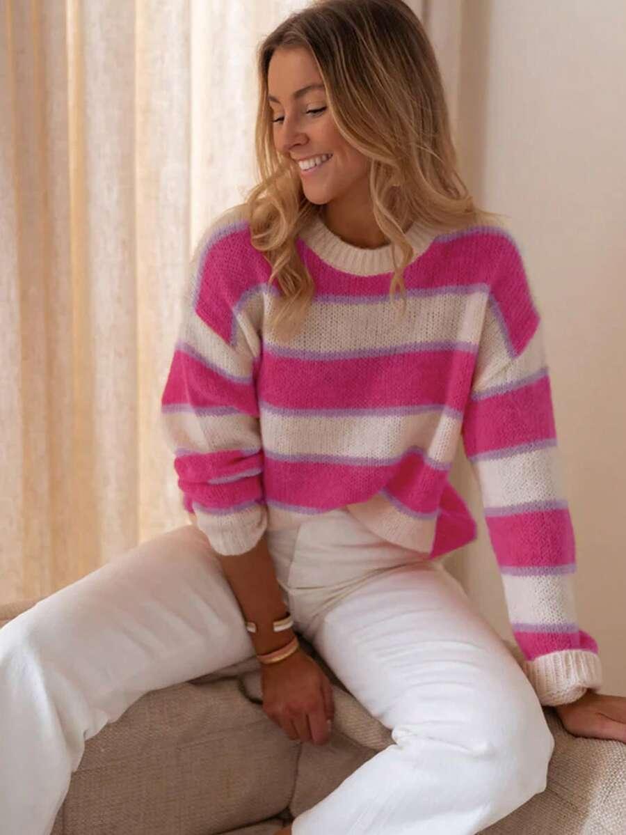 sweter z długim rękawem