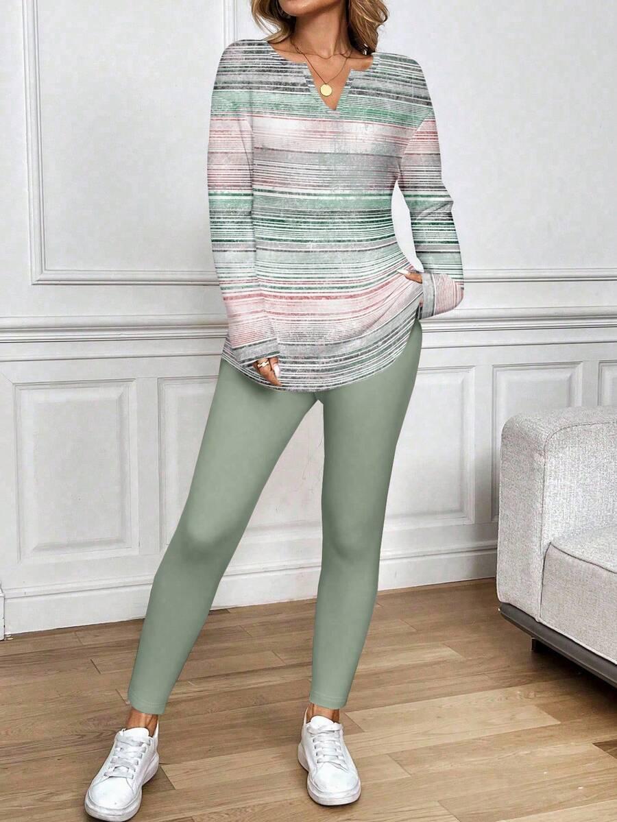 BLUZKA LEGGINSY KOMPLET