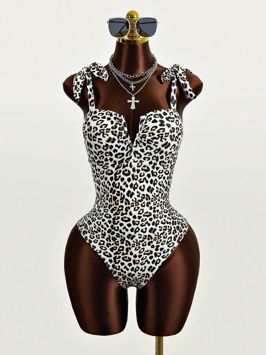 JEDNOCZĘŚCIOWY STRÓJ KĄPIELOWY ANIMAL PRINT