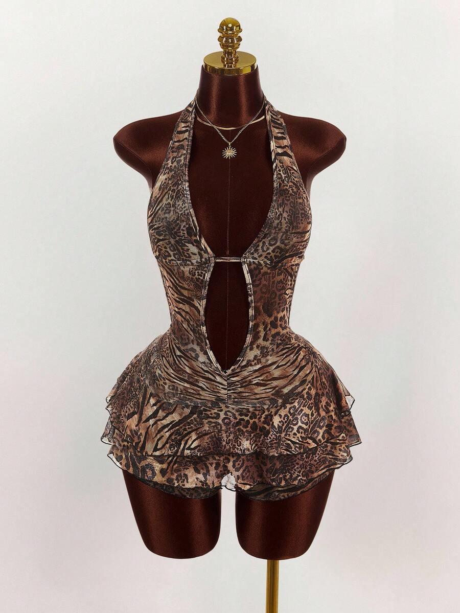 KOMBINEZON ANIMAL PRINT FALBANY