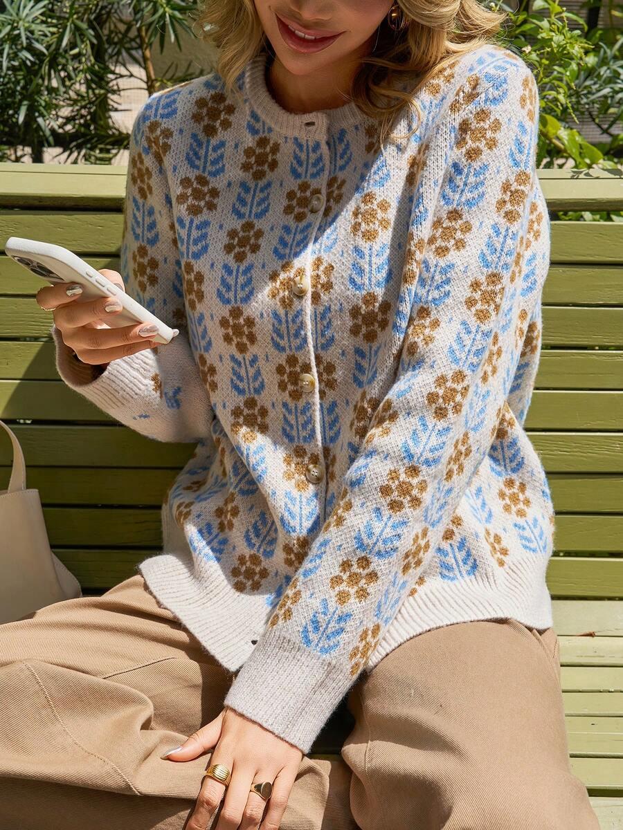 SWETER KARDIGAN GUZIKI