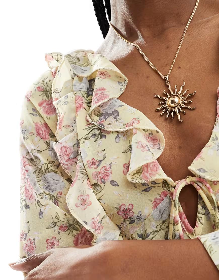  MAXI SUKIENKA PRINT 