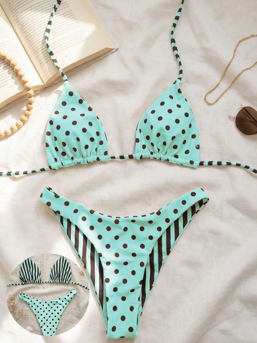 DWUSTRONNE BIKINI DWUCZĘŚCIOWE