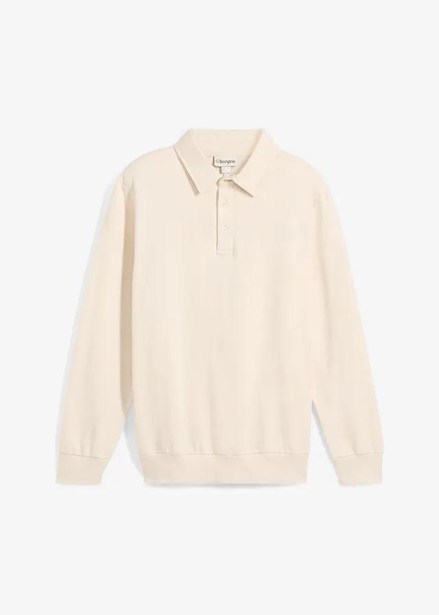 KREMOWA KOSZULKA POLO 
