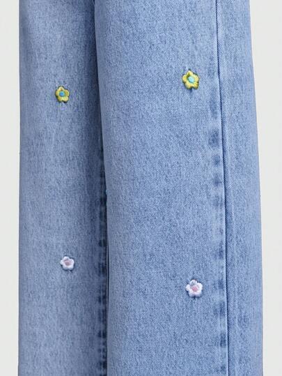 SPODNIE JEANS SZEROKIE NOGAWKI 