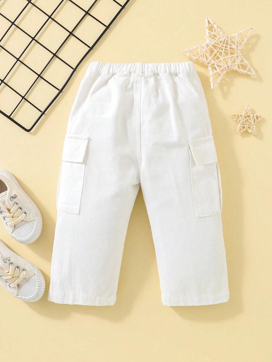 MATERIAŁOWE SPODNIE DZIECIĘCE SOFT COTTON