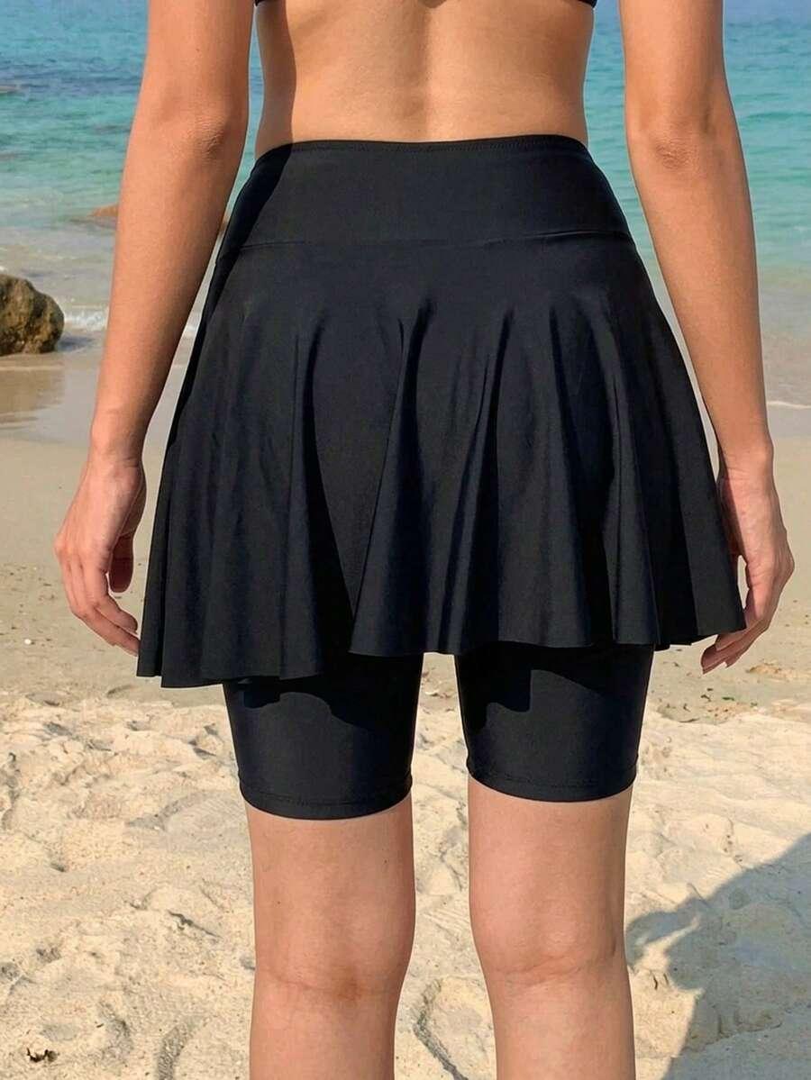 DÓŁ OD BIKINI SPÓDNICO-SPODENKI