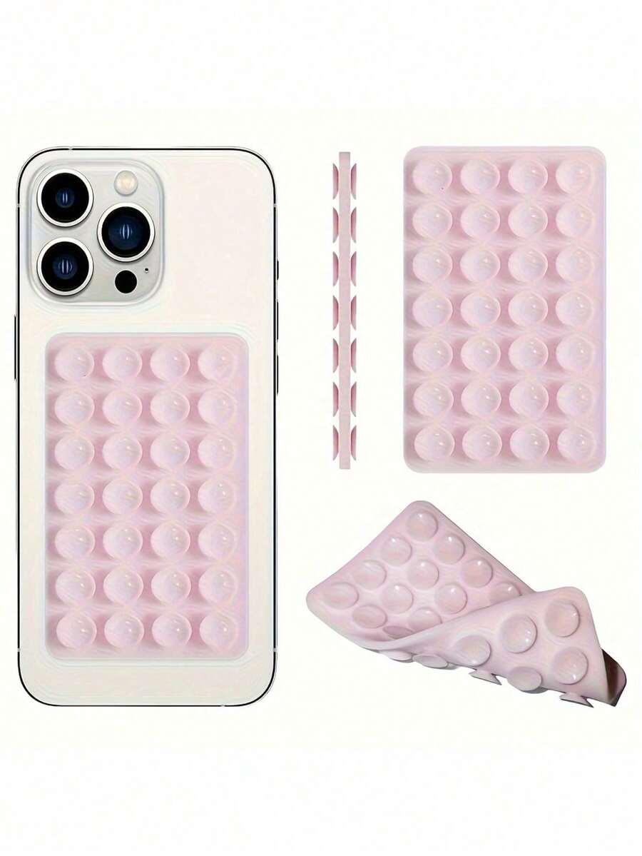 RÓŻOWA PRZYSSAWKA NA ETUI