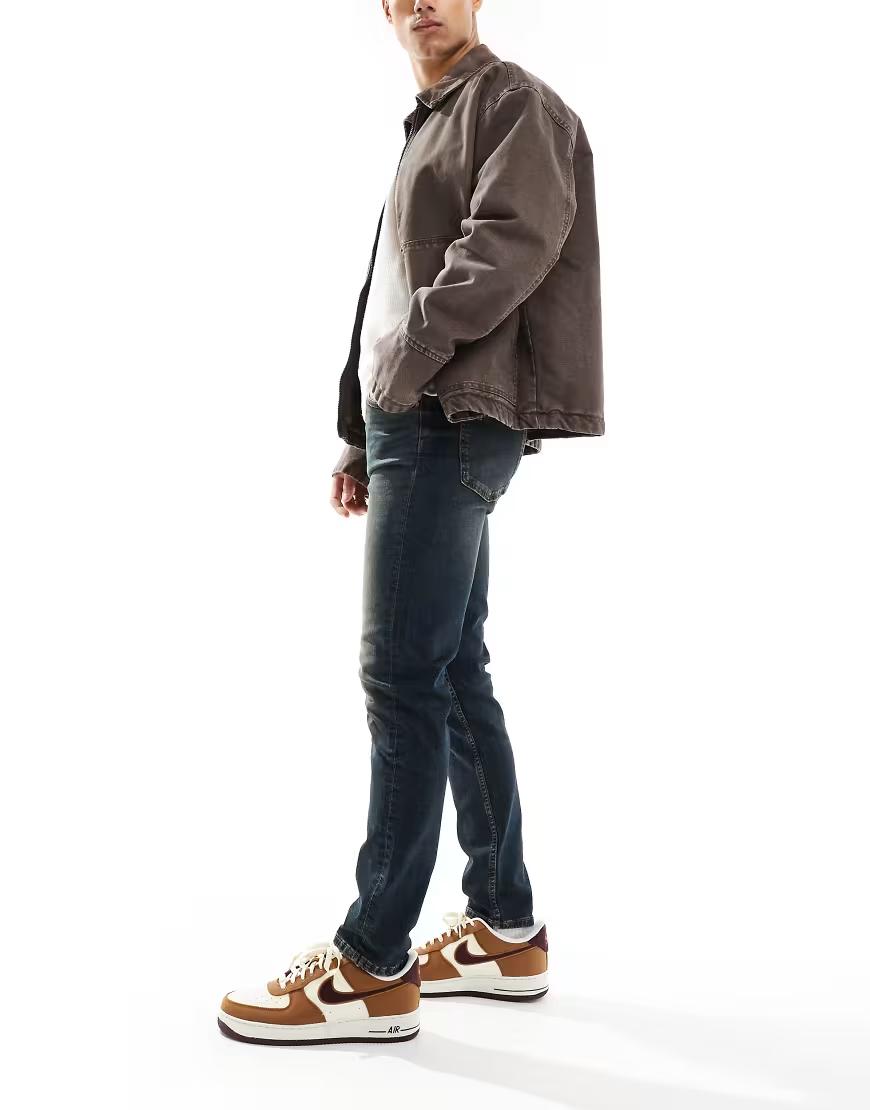 NIEBIESKIE SPODNIE JEANS KIESZENIE