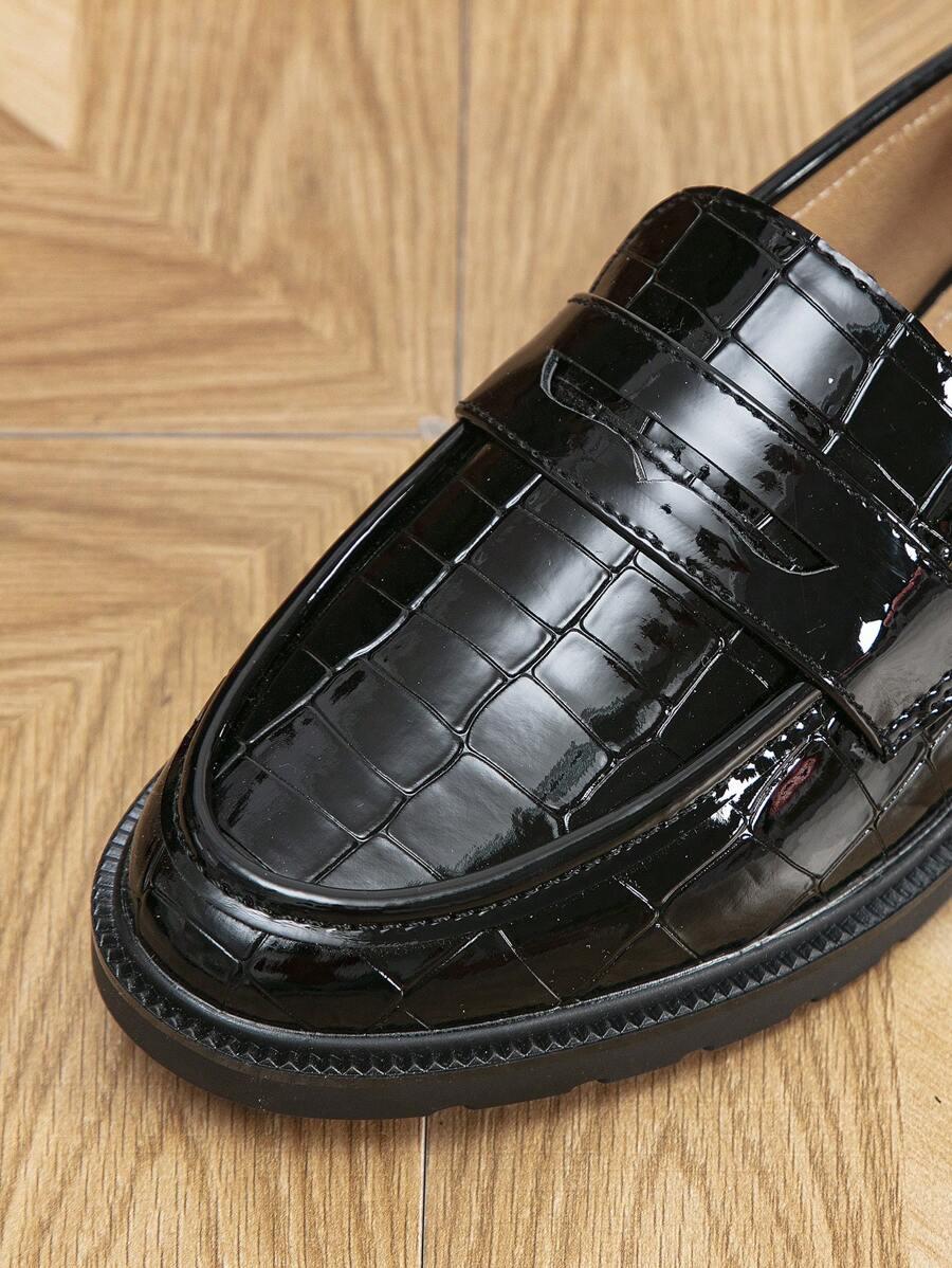 CZARNE MOKASYNY CASUAL