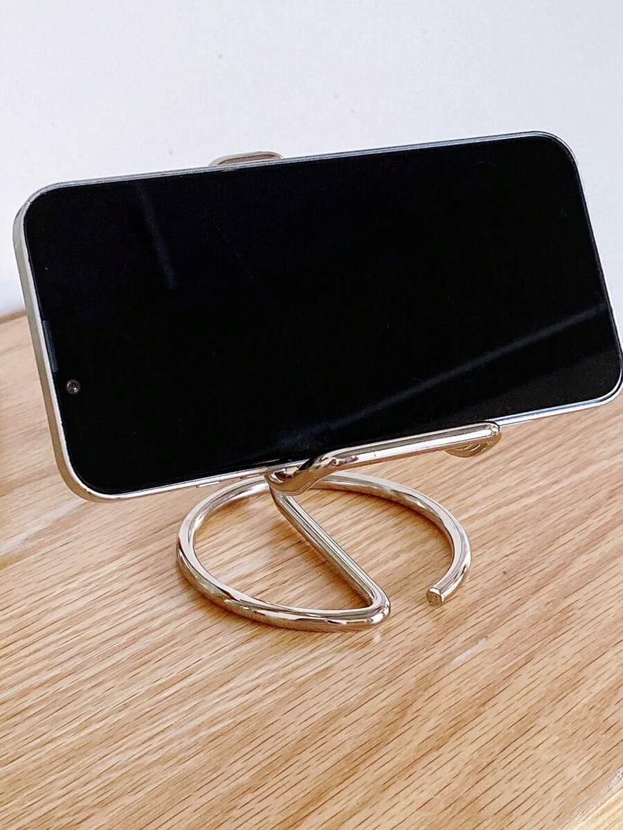 metalowy stojak na telefon