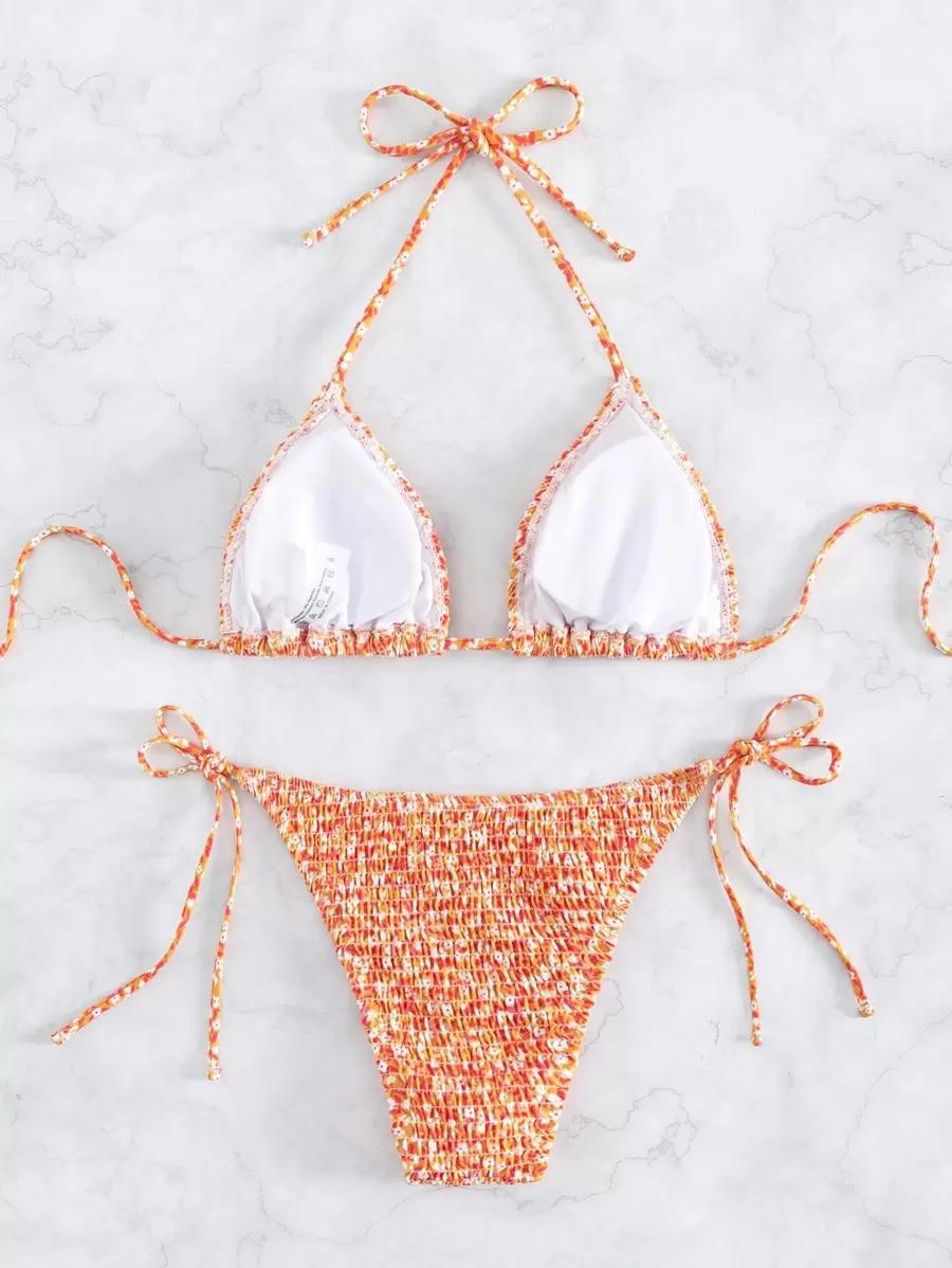 pomarańczowy dół od bikini