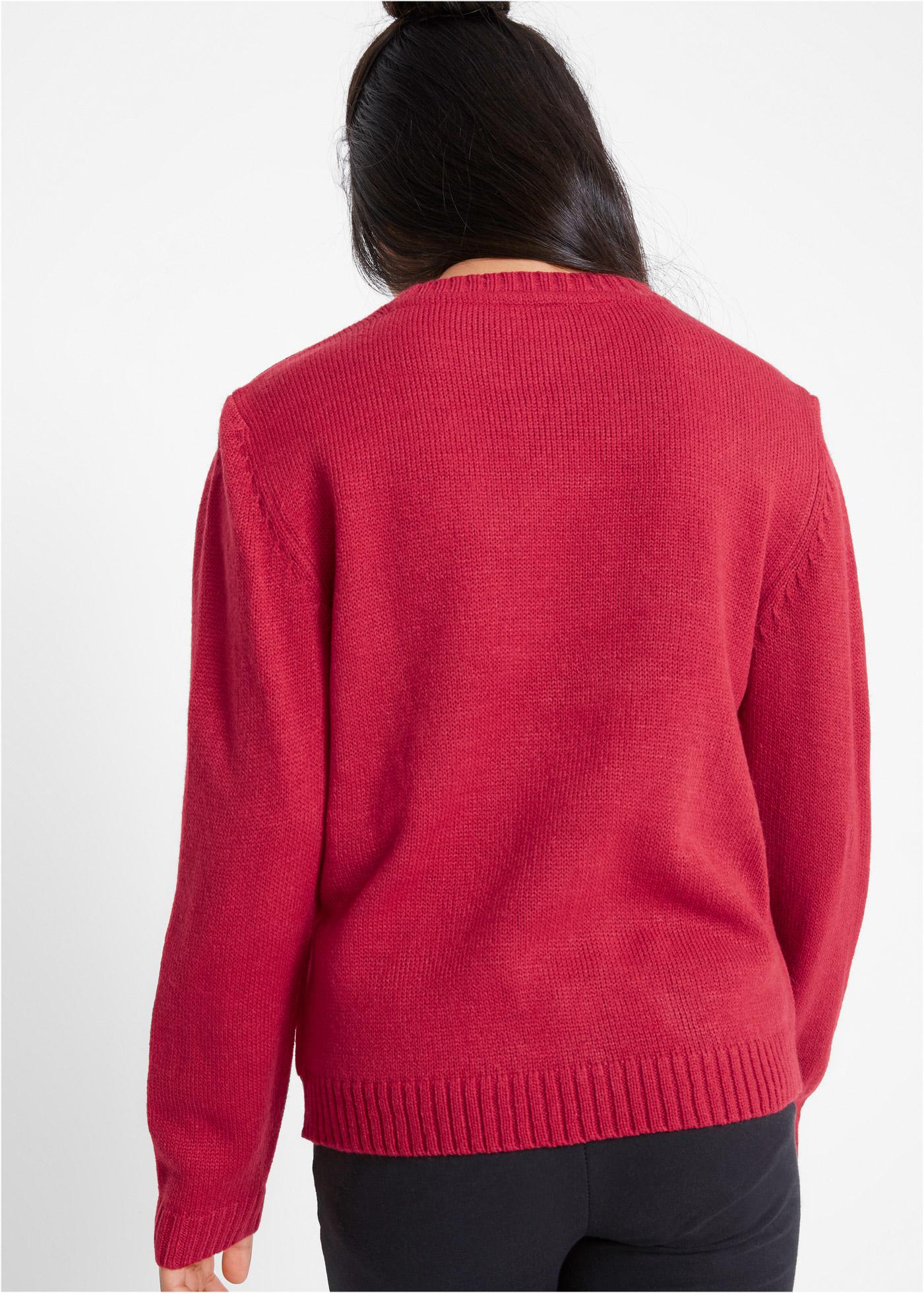 SWETER Z MOTYWEM ŚWIĄTECZNYM