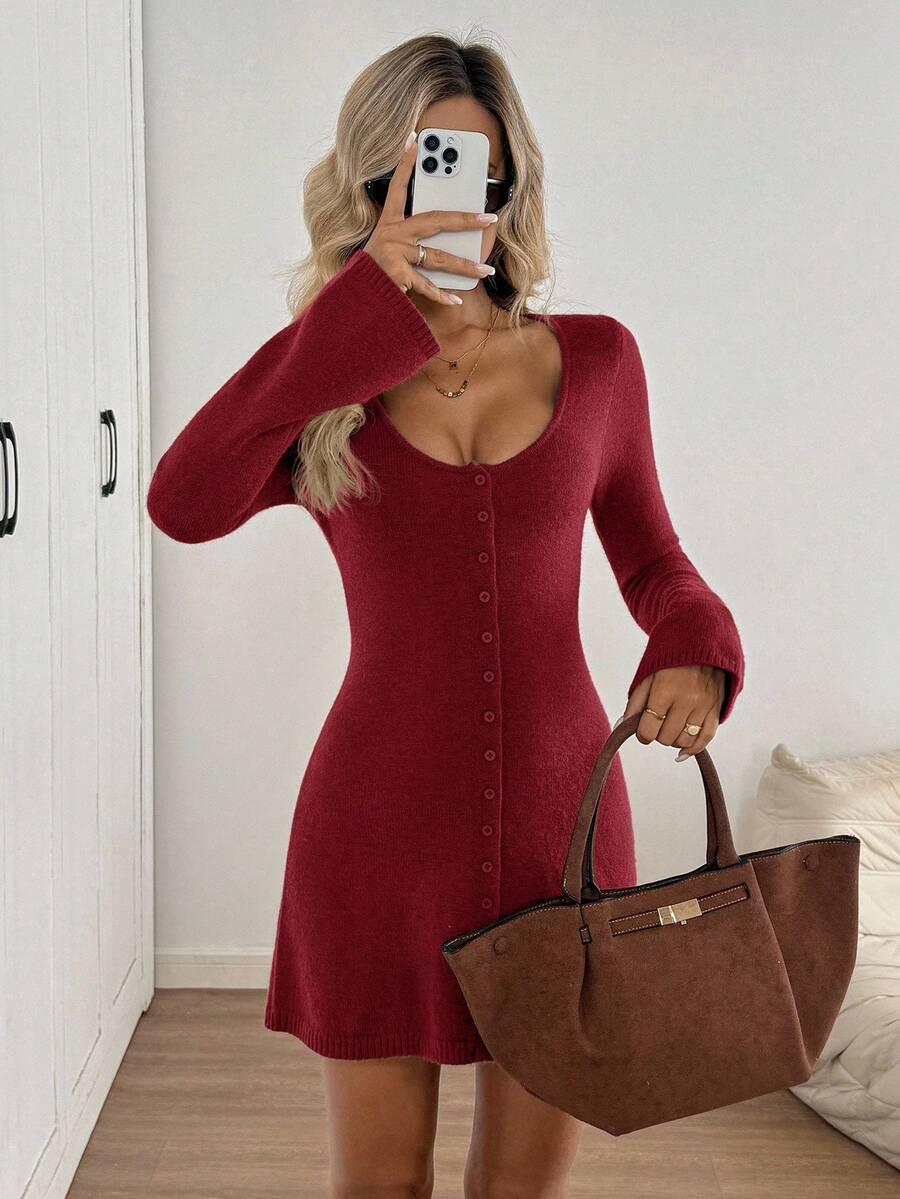 CZERWONA MINI SUKIENKA