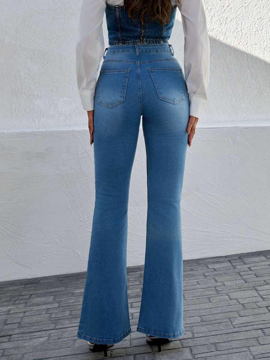 JEANSY DAMSKIE DZWONY 