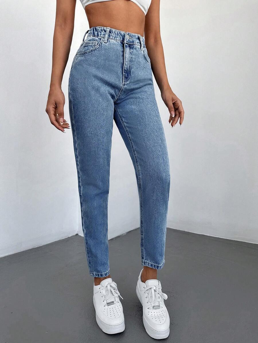 SPODNIE JEANS RURKI