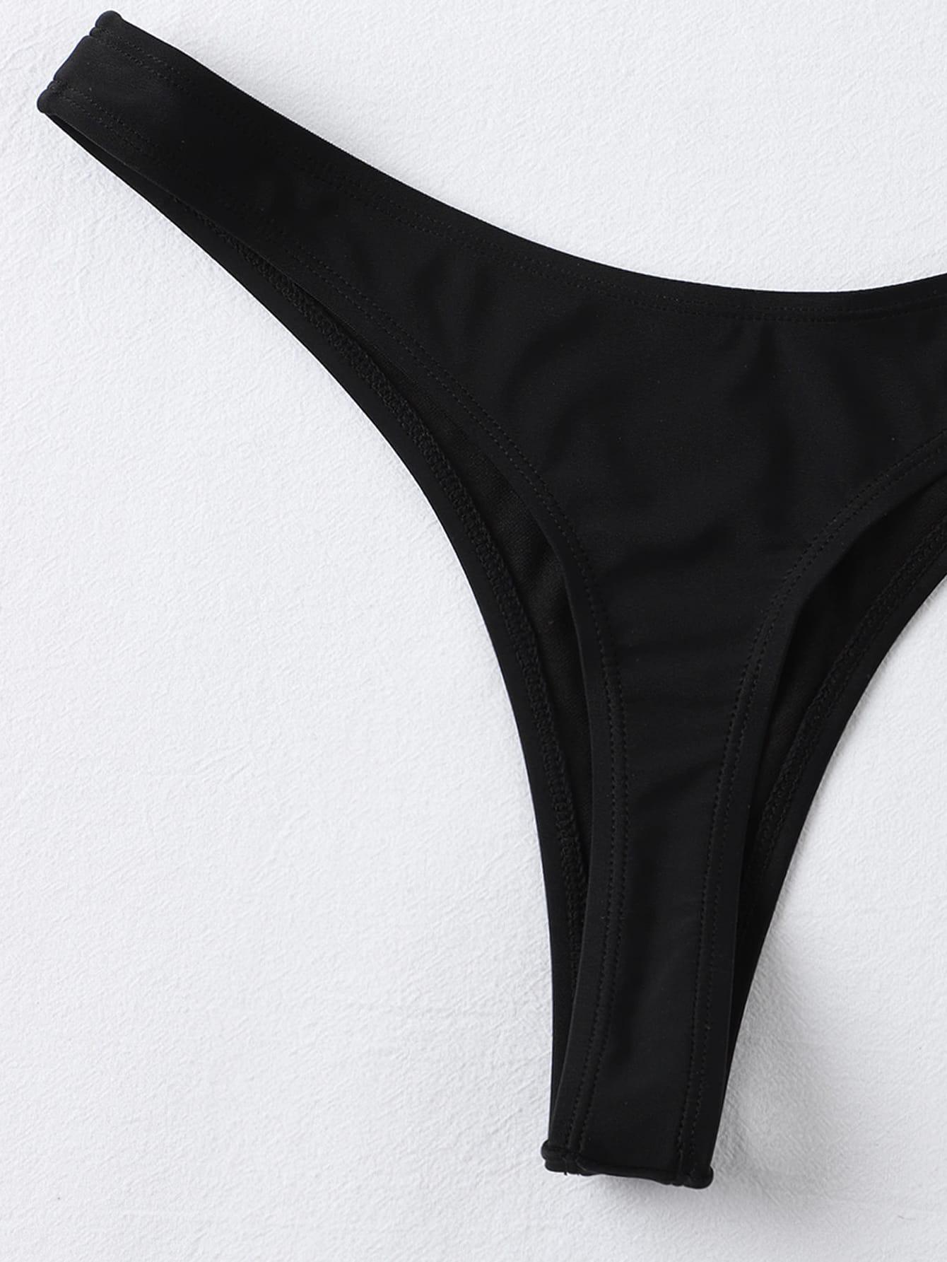 CZARNY DÓŁ OD BIKINI 