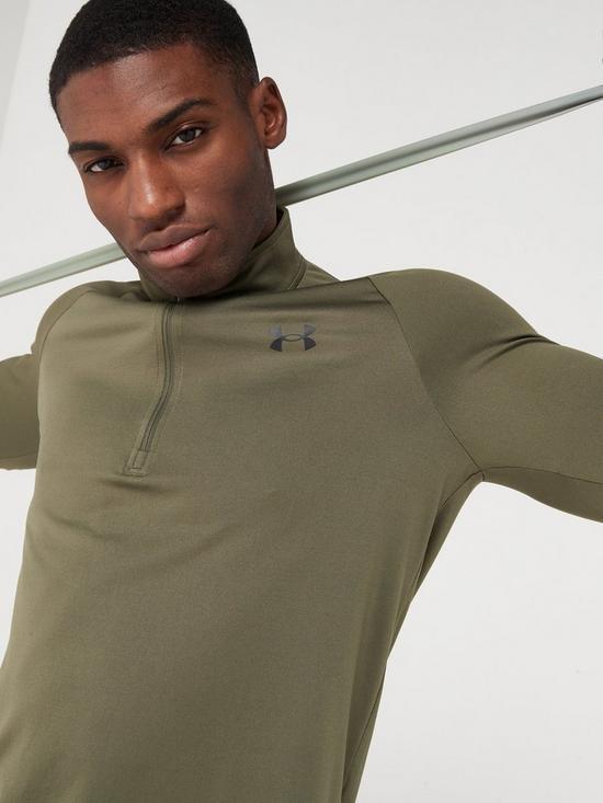 UNDER ARMOUR KOSZULKA SPORTOWA Z ZAMKIEM TECH 2.0 