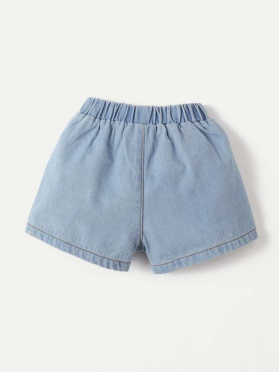 krótkie spodenki jeans