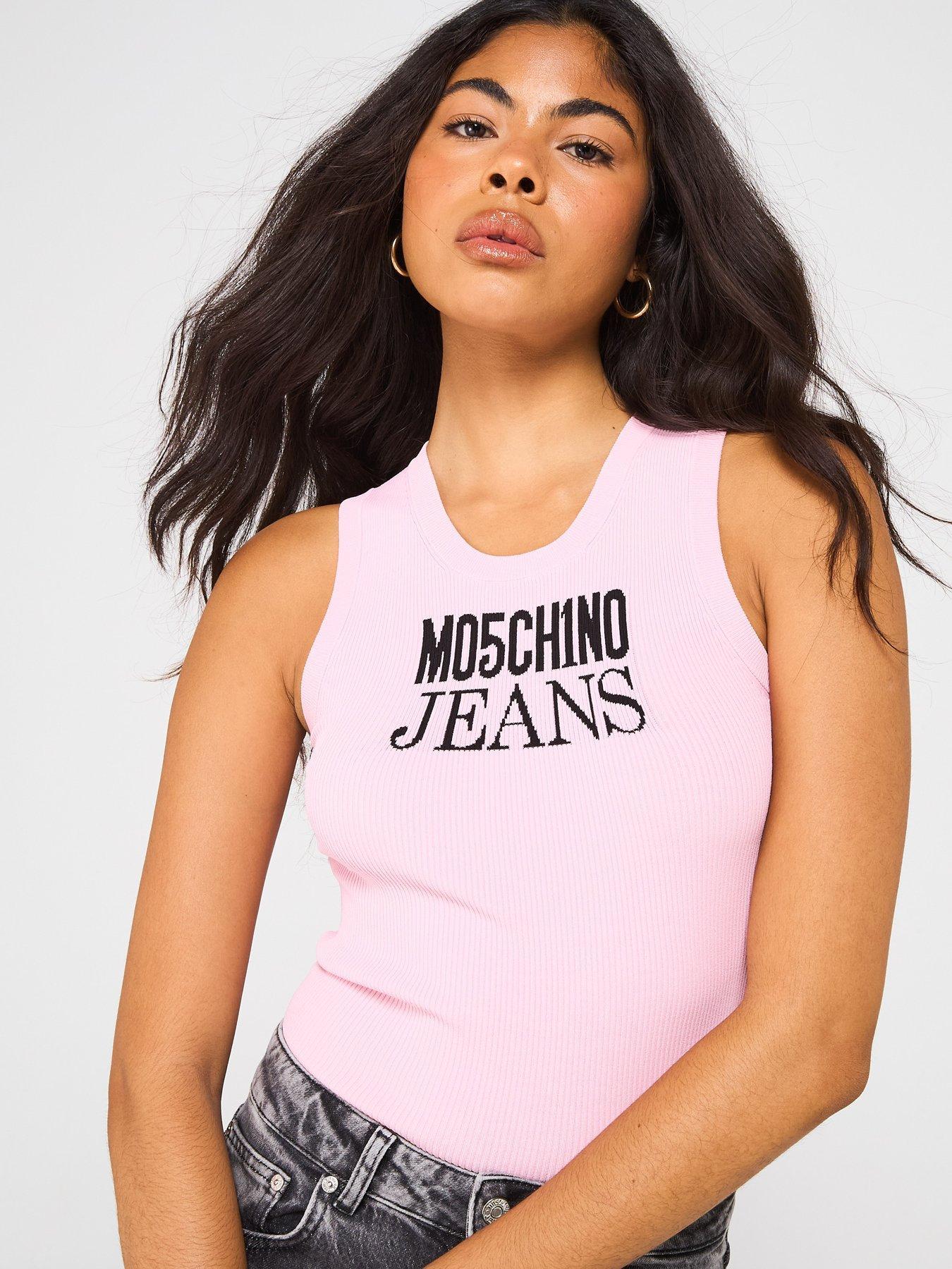 MOSCHINO TOP Z LOGO K1A0887