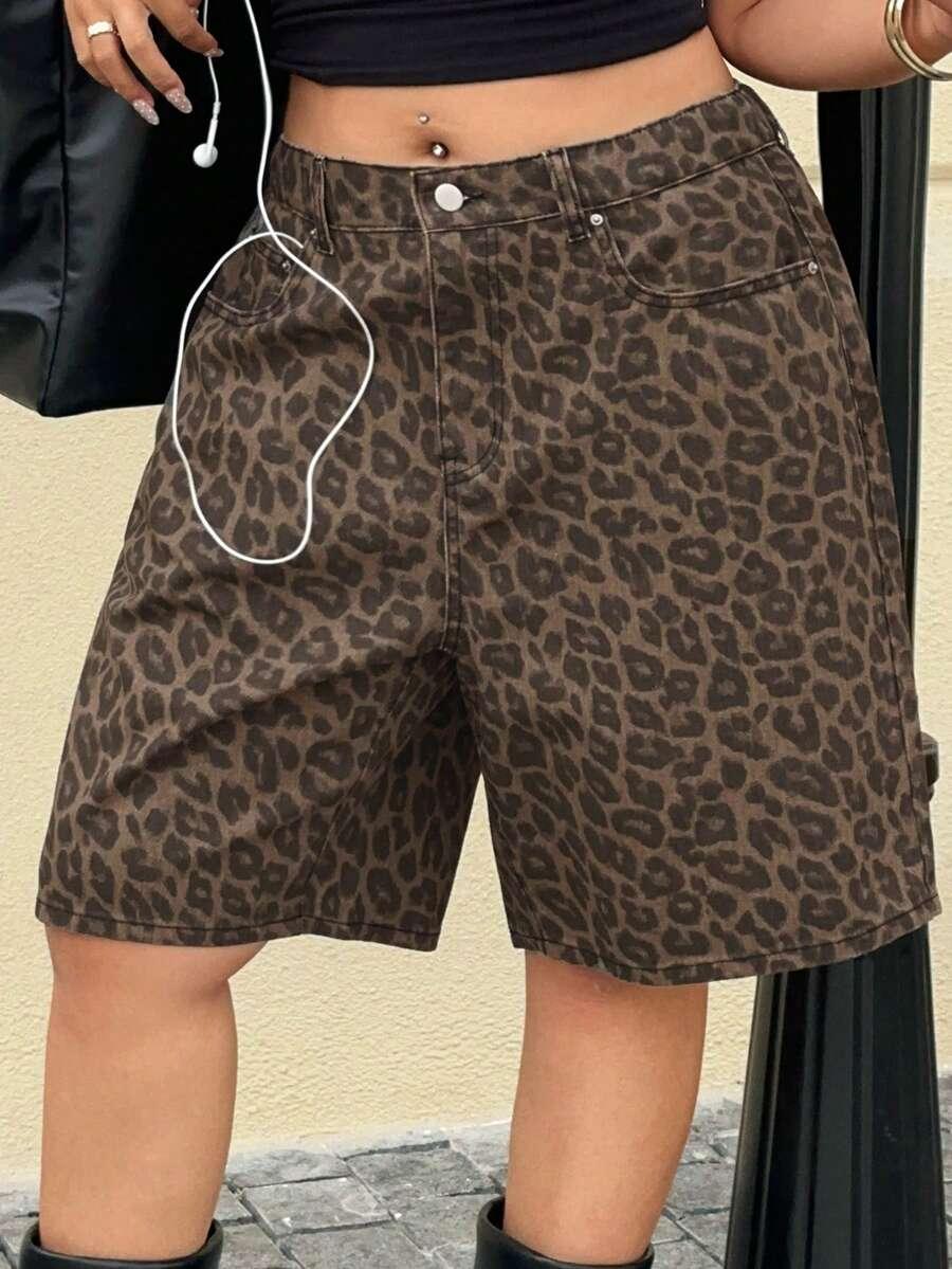 spodenki animal print