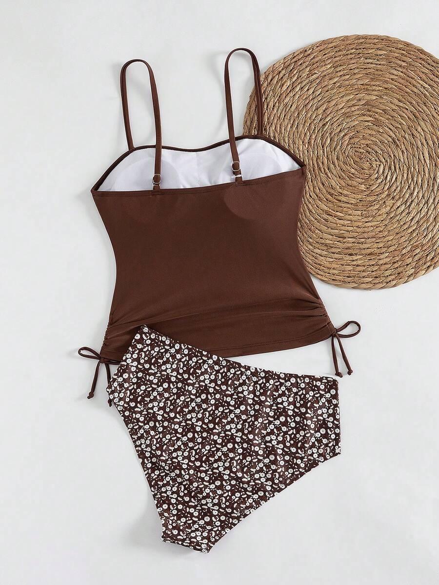 DWUCZĘŚCIOWY STRÓJ KĄPIELOWY ANIMAL PRINT