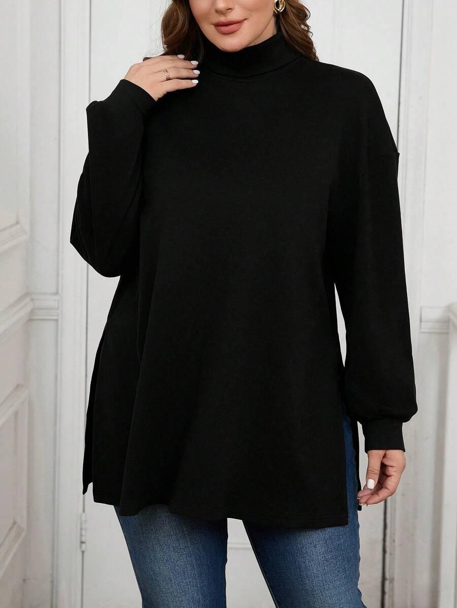 CZARNY SWETER GOLF