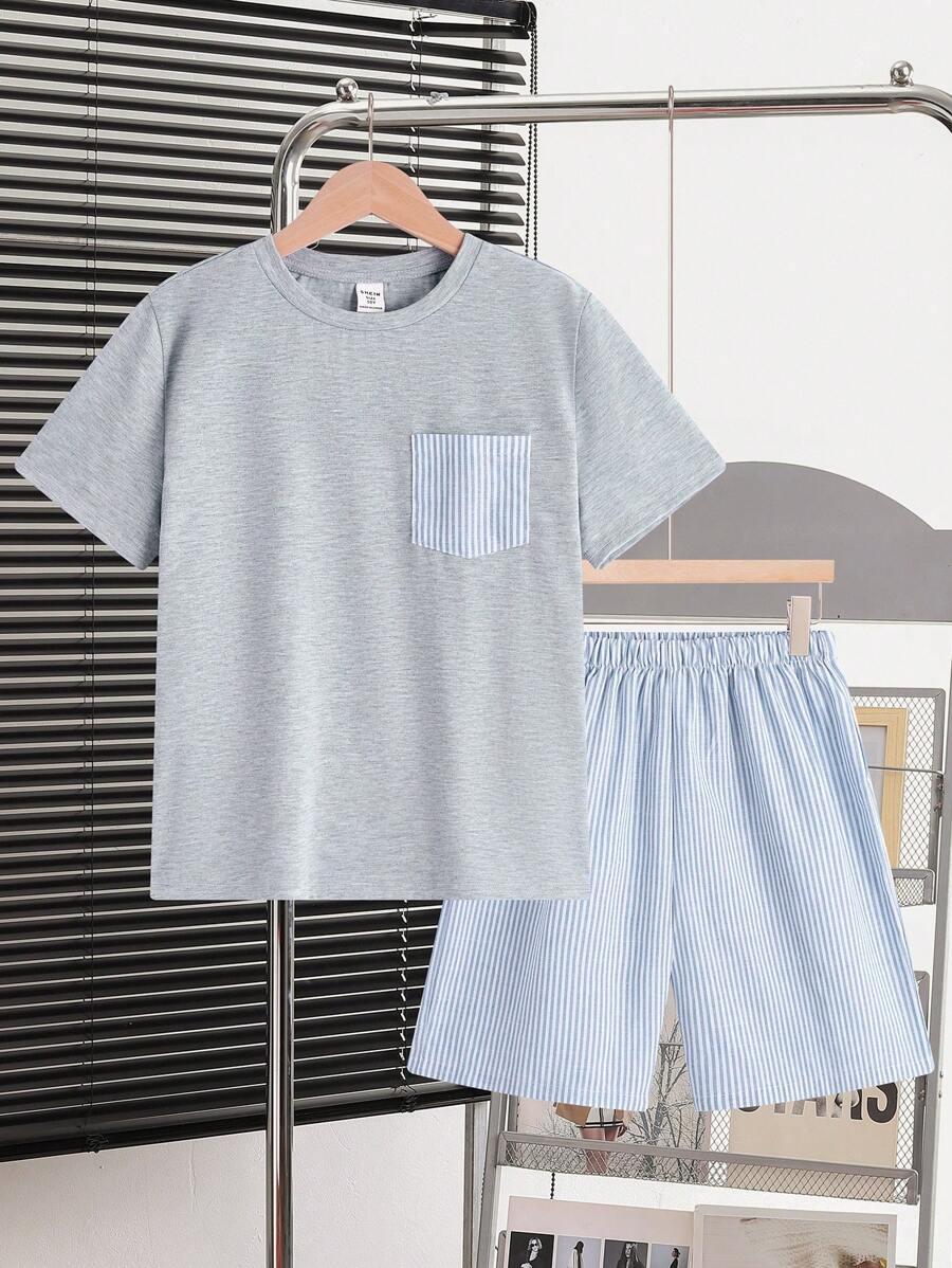 PIŻAMA KOMPLET t-shirt SPODenki