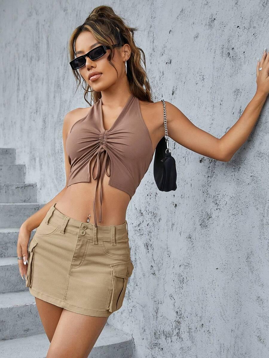 MINI SPÓDNICA JEANS 