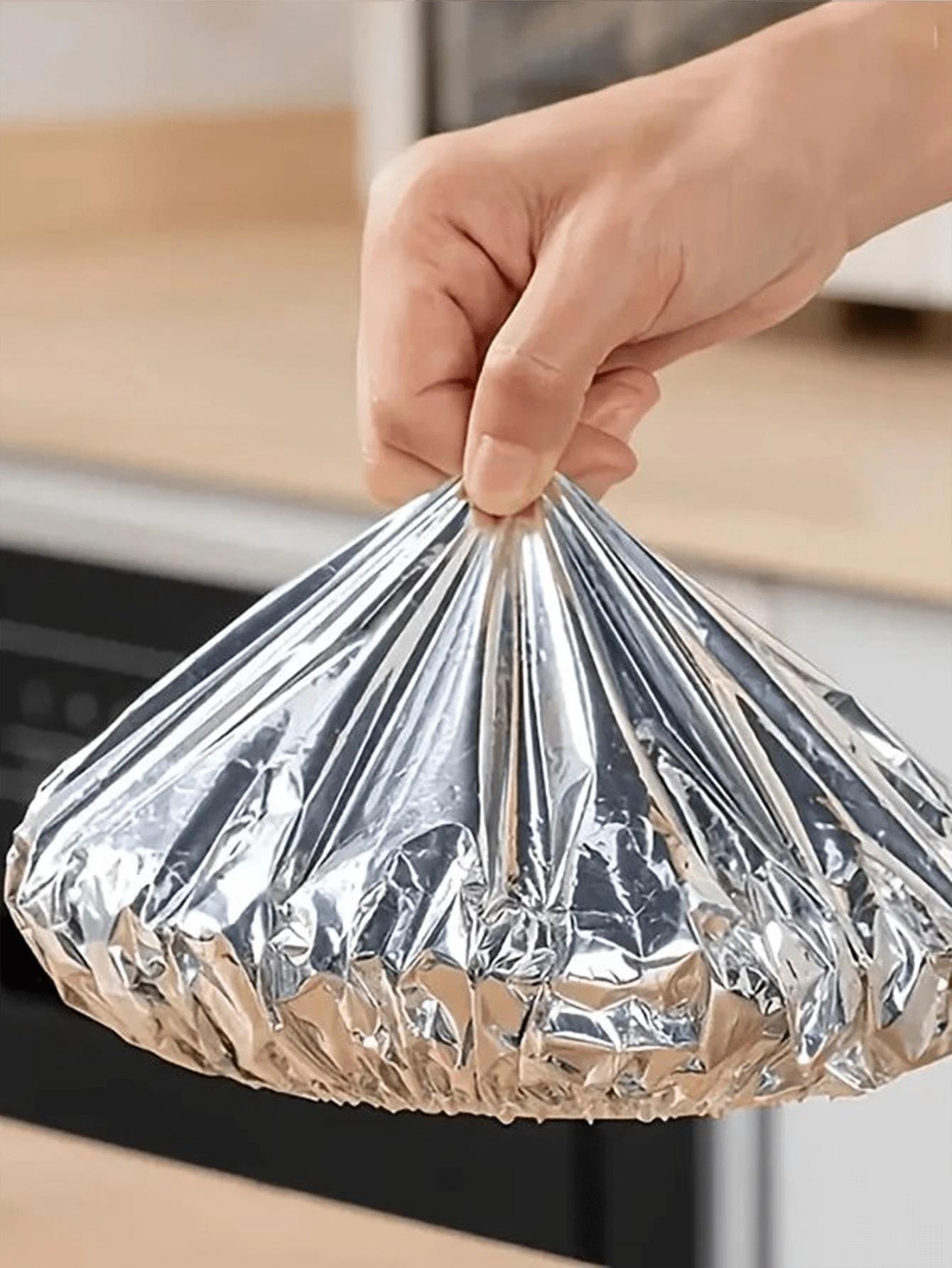 OKRĄGŁA FOLIA ALUMINIOWA 50SZT. 