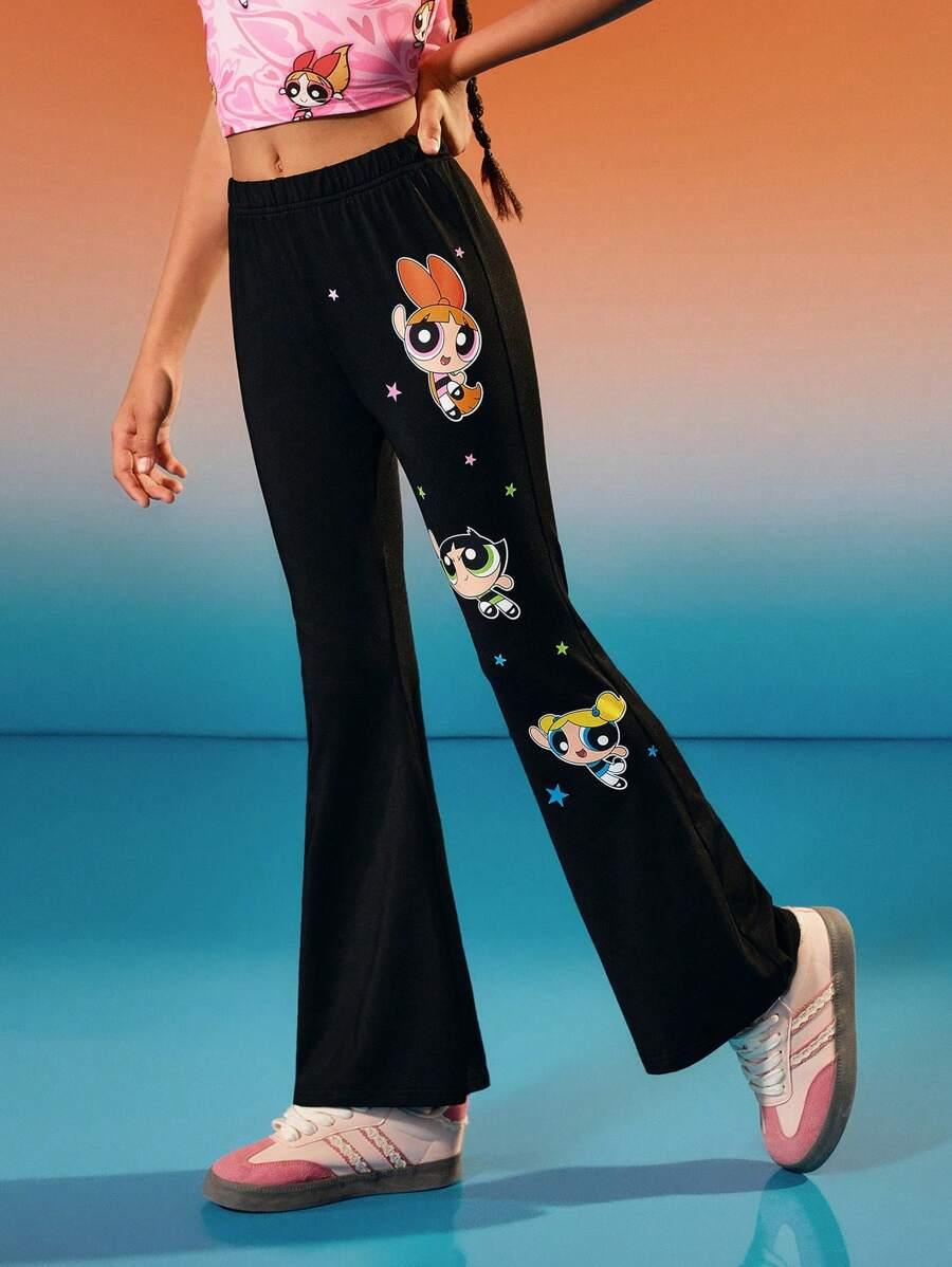 LEGGINSY Z NADRUKIEM ATOMÓWKI