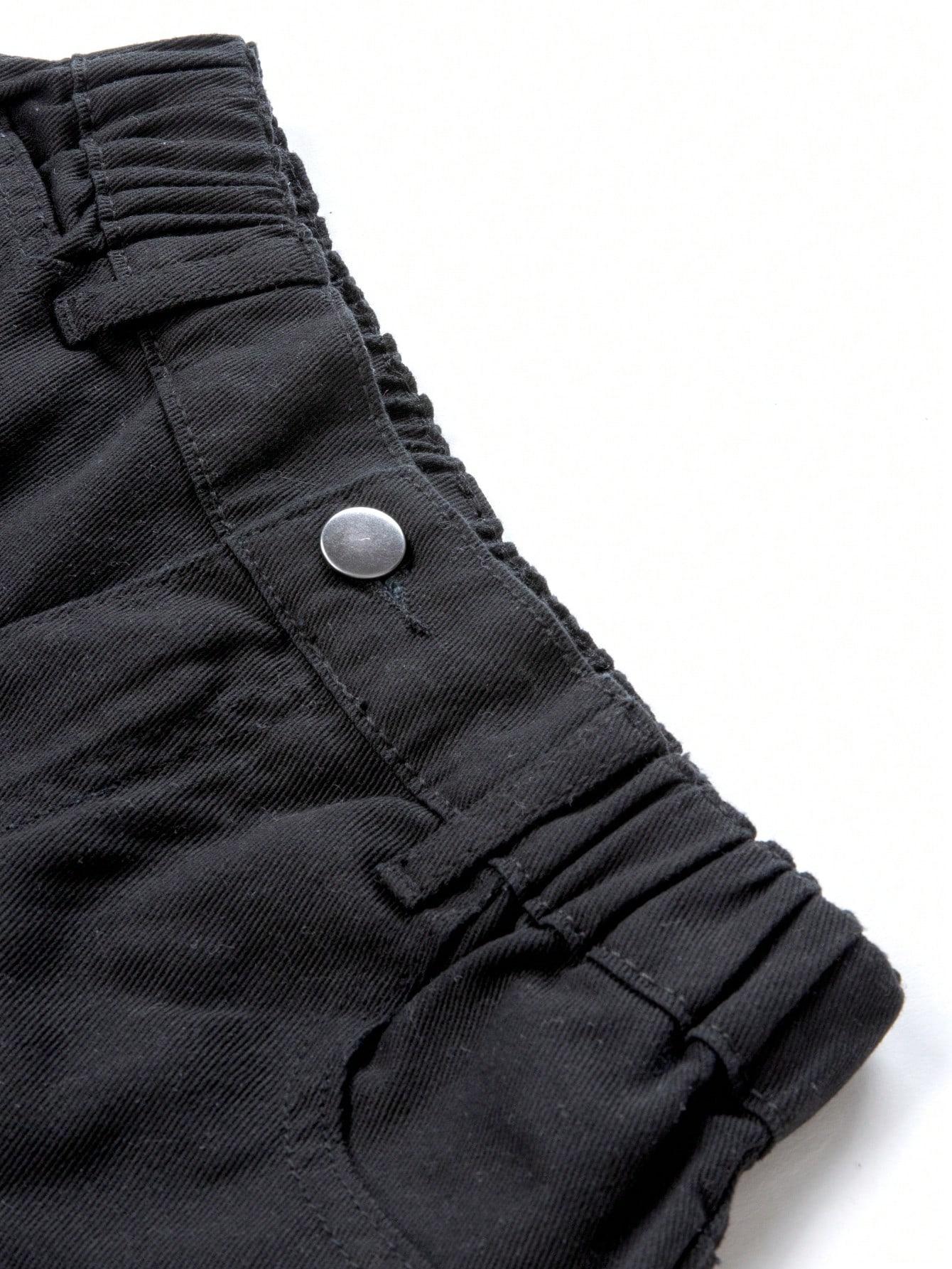 SPODNIE JEANS ZDOBIENIE KOKARDY