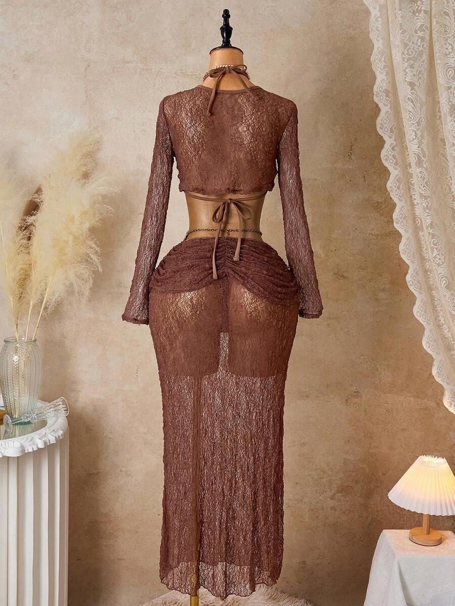 KOMPLET GÓRA OD BIKINI SPÓDNICA TOP