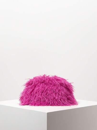 różowa fluffy torebka 