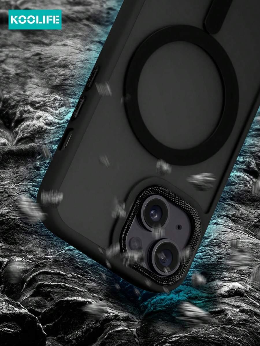 CZARNE ETUI NA TELEFON IPHONE 15 Pro Max